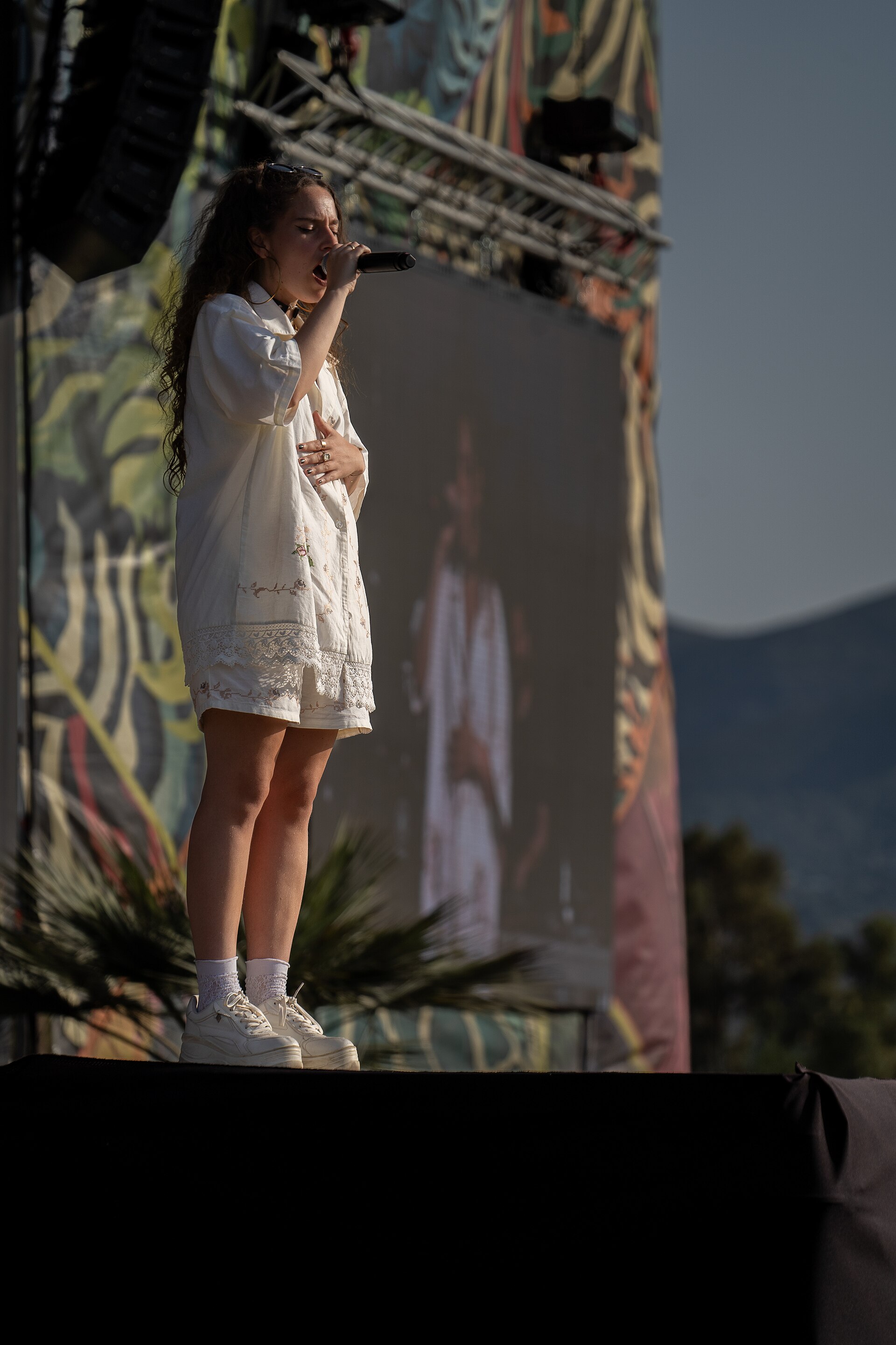 A Nadie on stage of Galaxy Sound 2025 in Malaga