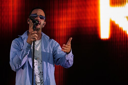 Alizzz on stage of Galaxy Sound 2025 in Malaga