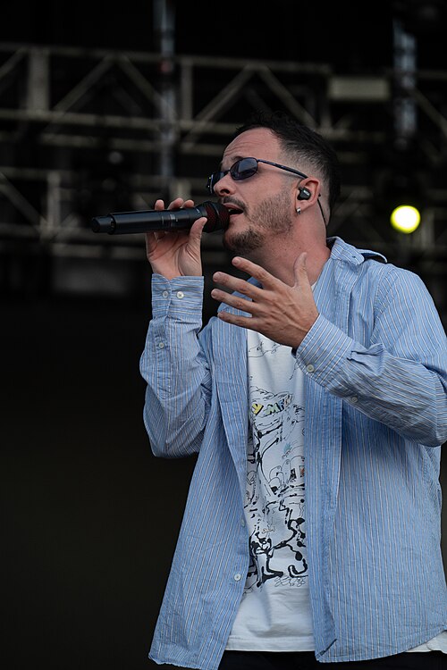 Alizzz on stage of Galaxy Sound 2025 in Malaga