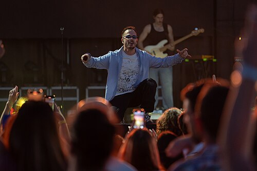 Alizzz on stage of Galaxy Sound 2025 in Malaga