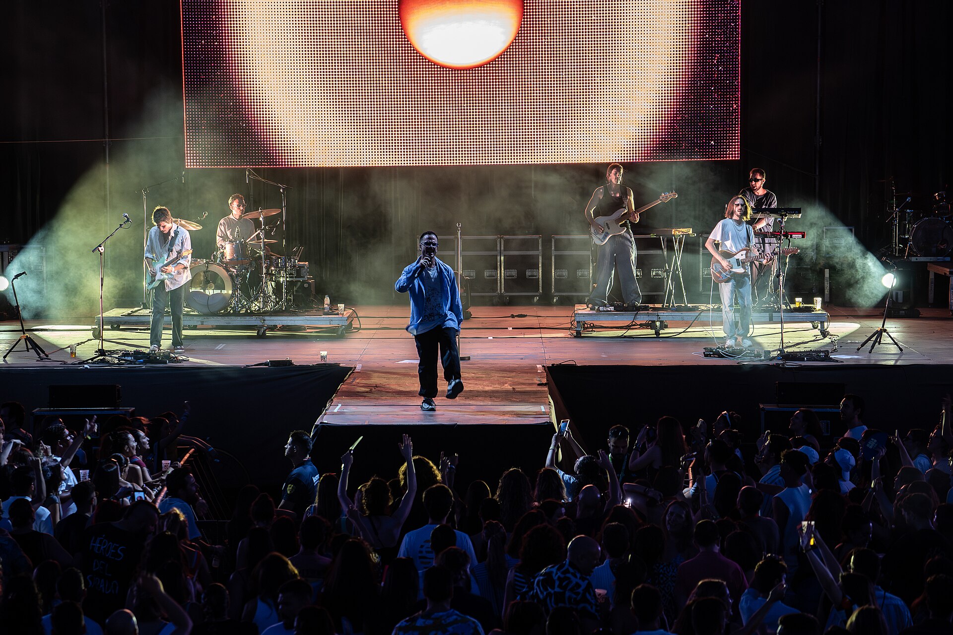 Alizzz on stage of Galaxy Sound 2025 in Malaga