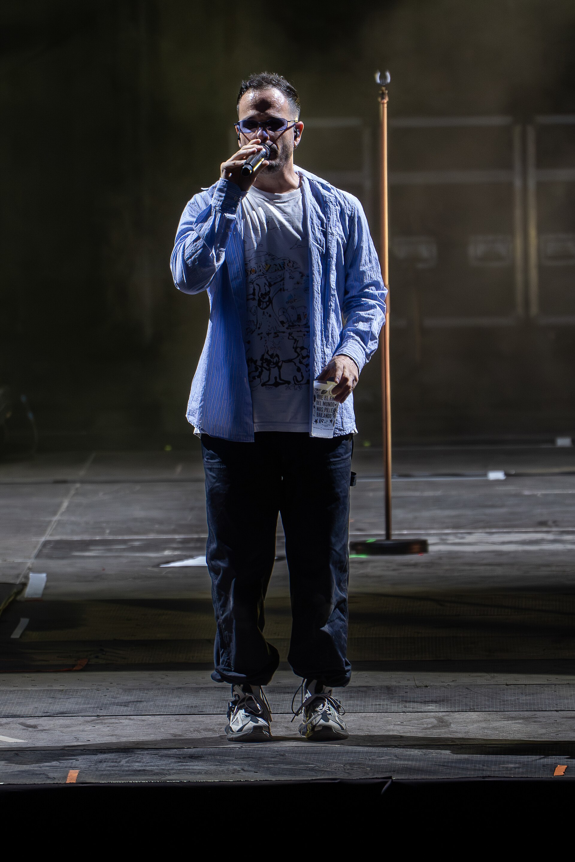 Alizzz on stage of Galaxy Sound 2025 in Malaga