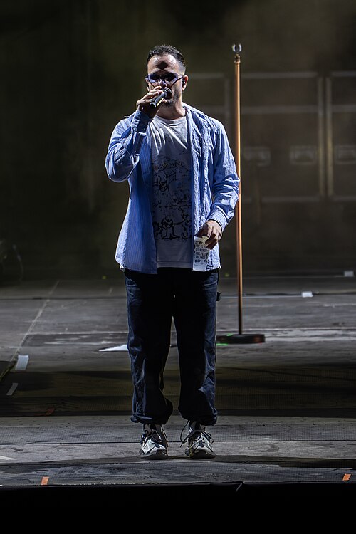 Alizzz on stage of Galaxy Sound 2025 in Malaga