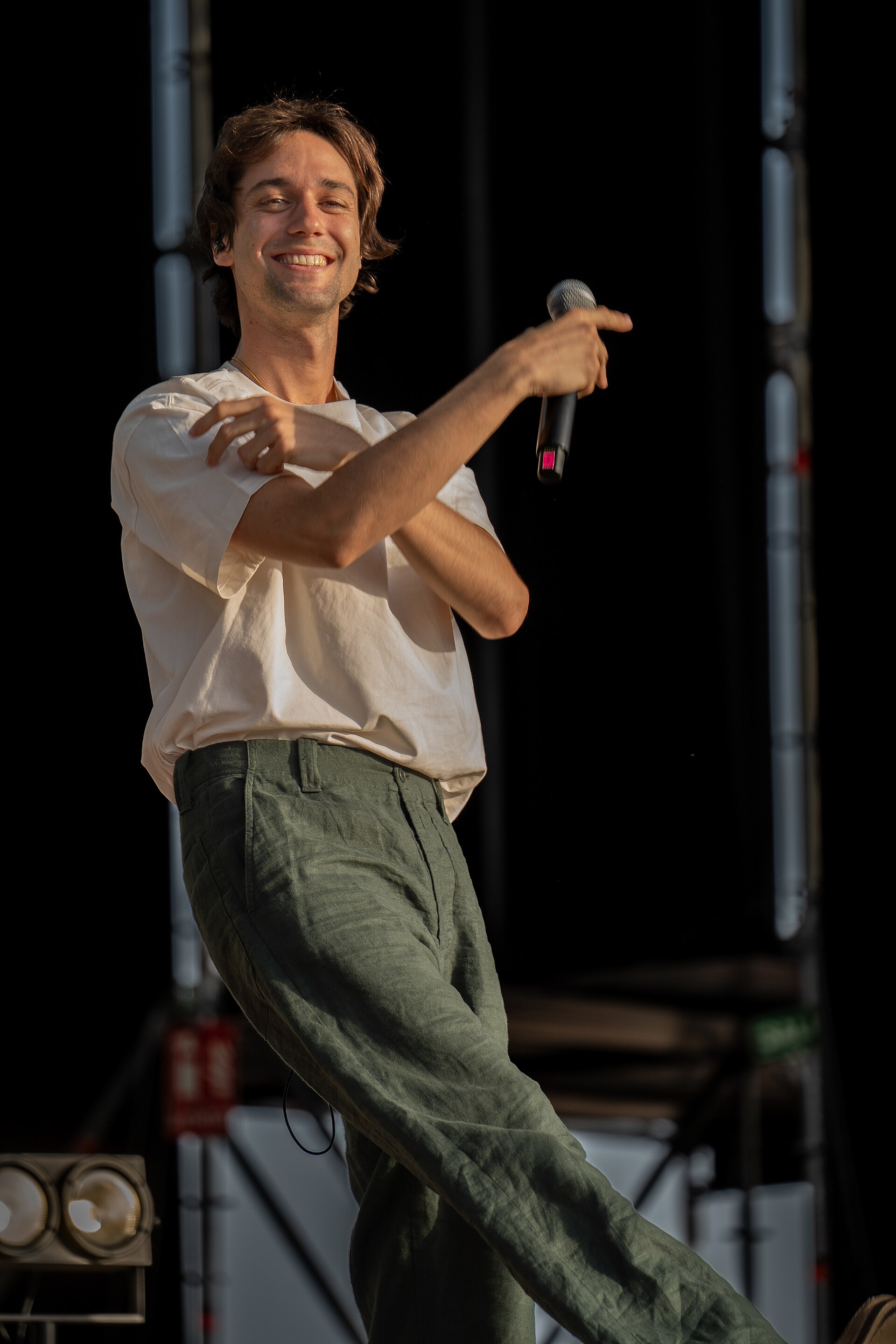 A Nadie on stage of Galaxy Sound 2025 in Malaga