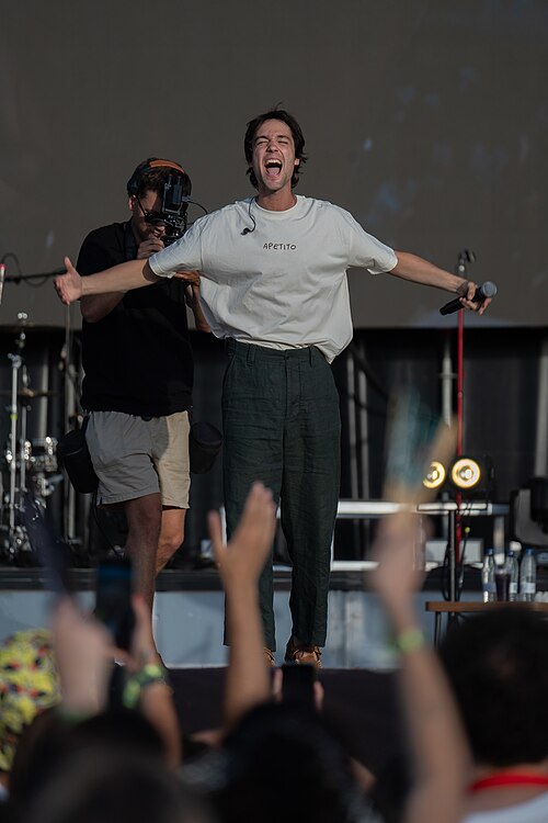 A Nadie on stage of Galaxy Sound 2025 in Malaga