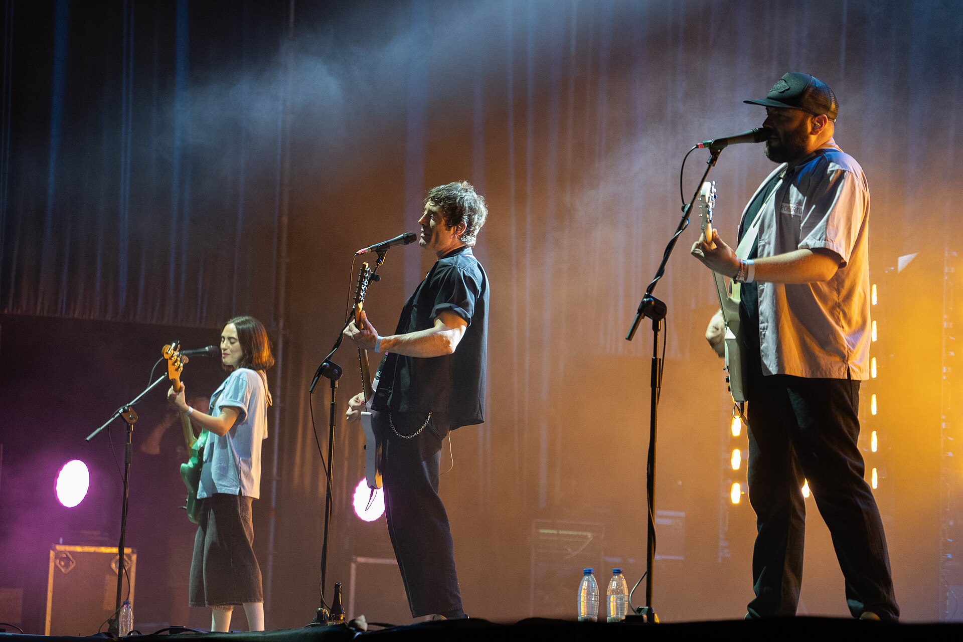 La La Love you on stage of Galaxy Sound 2025 in Malaga