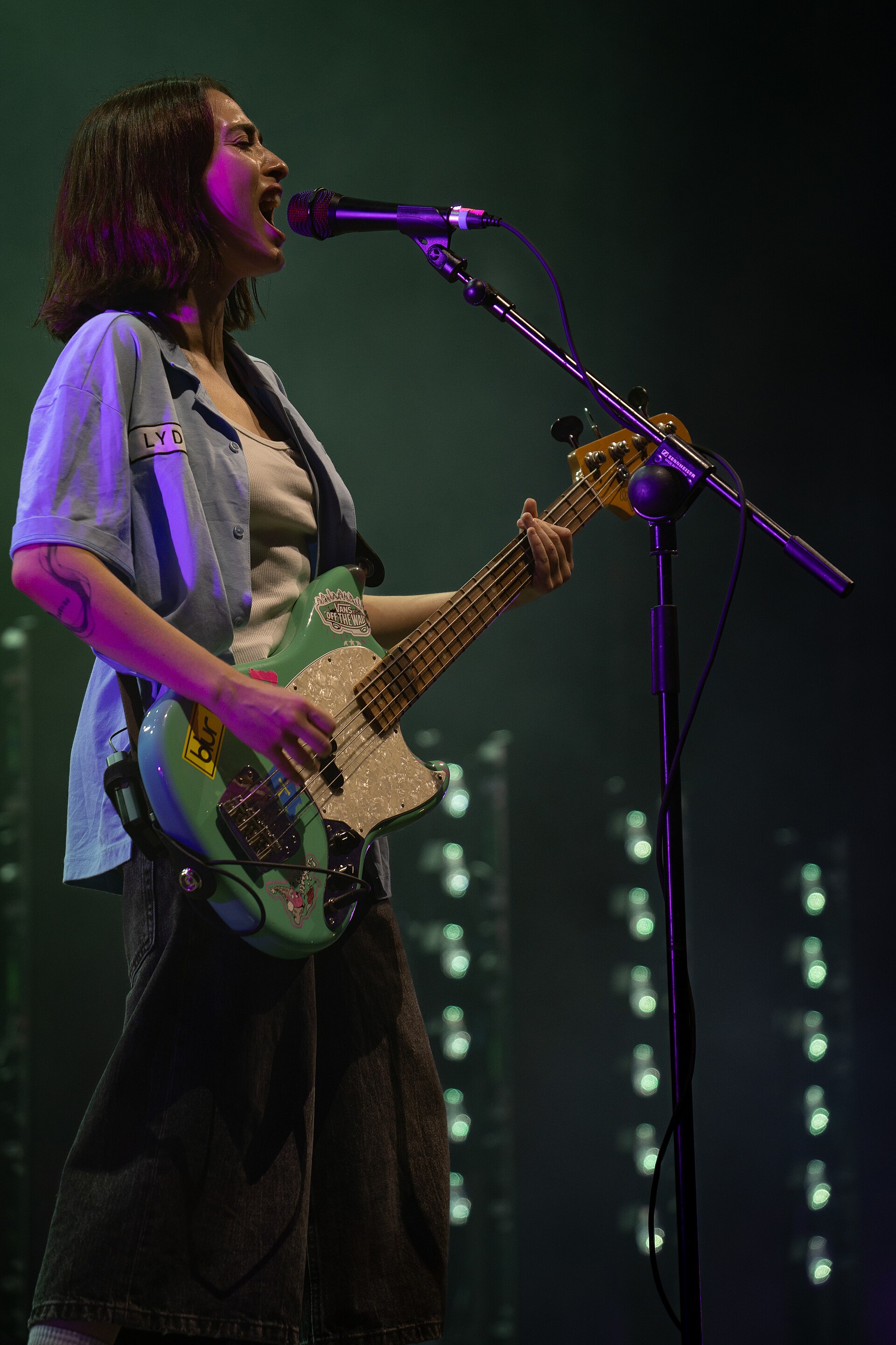 La La Love you on stage of Galaxy Sound 2025 in Malaga