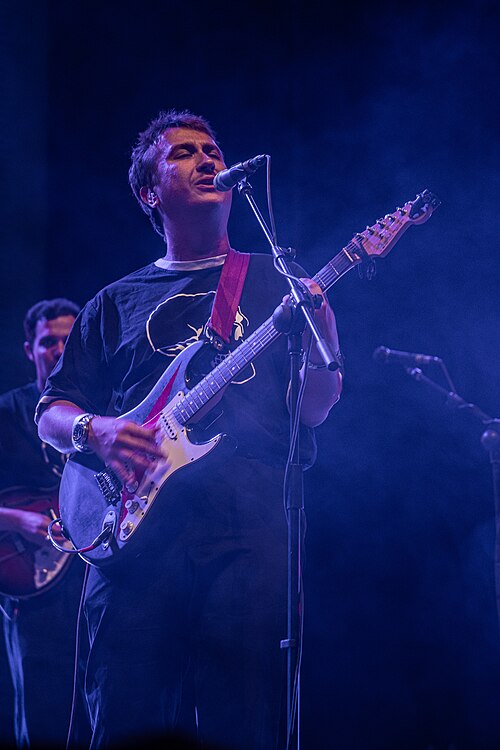 Niña Polaca on stage of Galaxy Sound 2025 in Malaga