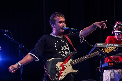 Niña Polaca on stage of Galaxy Sound 2025 in Malaga