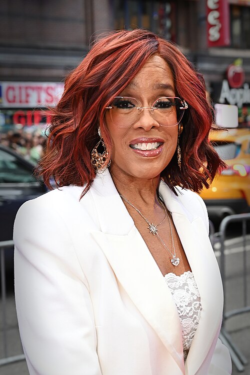 Gayle King at the Opening Night of "Good Night, and Good Luck" on Broadway, April 2025