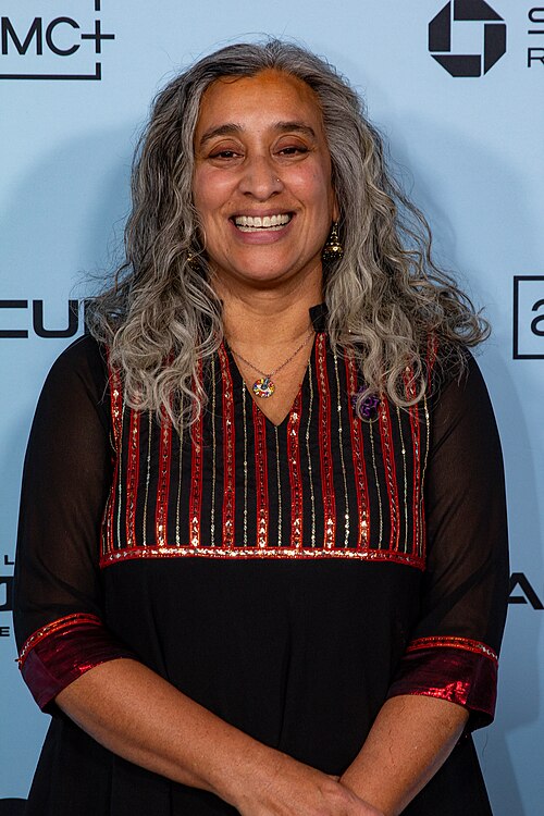 Geeta Gandbhir, director, at the 2025 Sundance Film Festival for the movie The Perfect Neighbor.