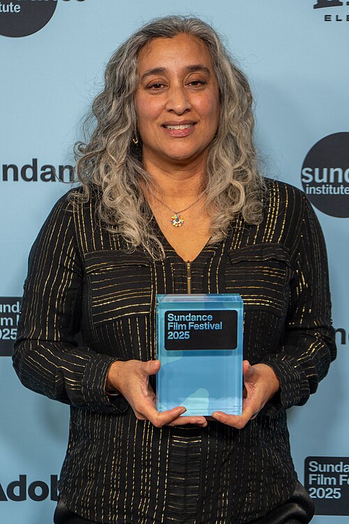 Geeta Gandbhir at the 2025 Sundance Film Festival Awards