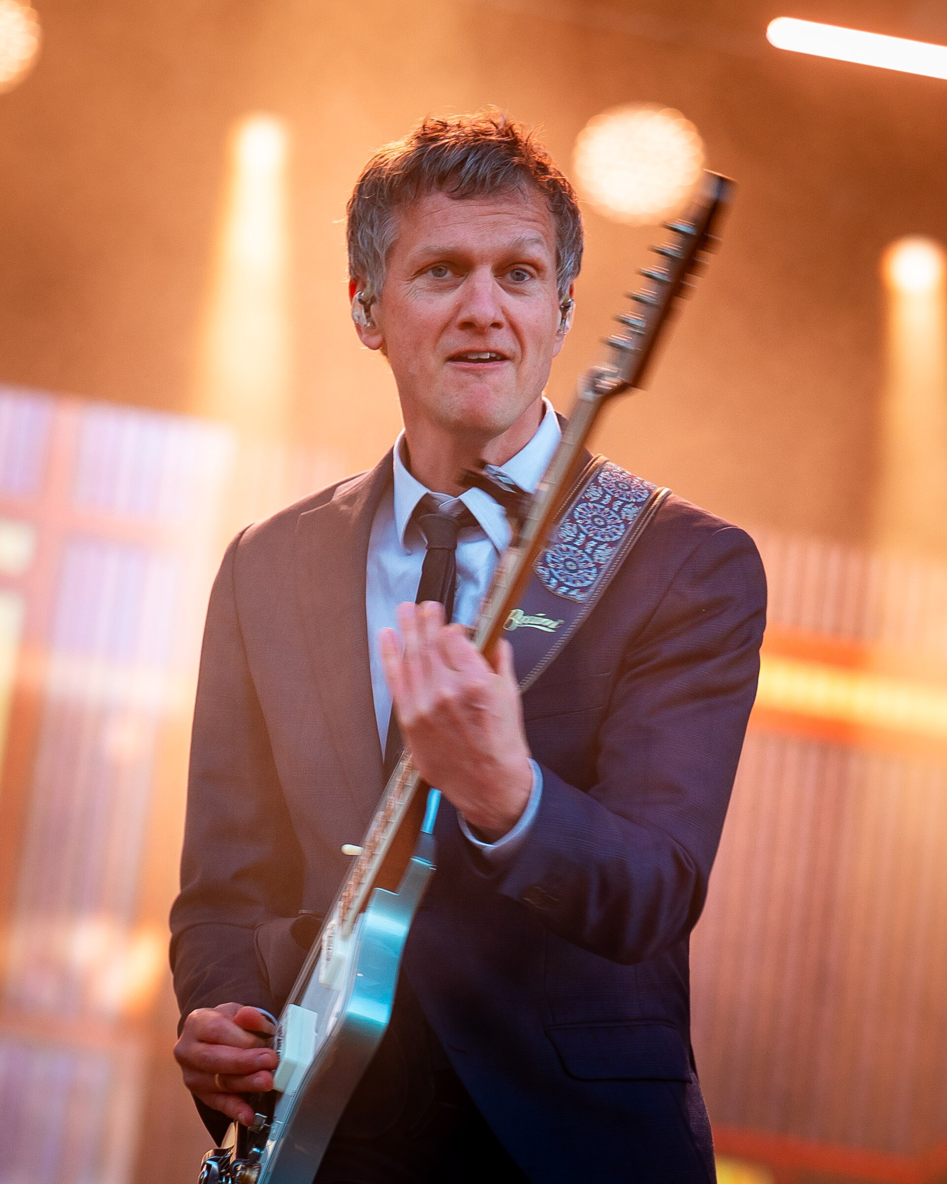 Geir Zahl with Kaizers Orchestra at the Tons of Rock festival in Oslo 2025