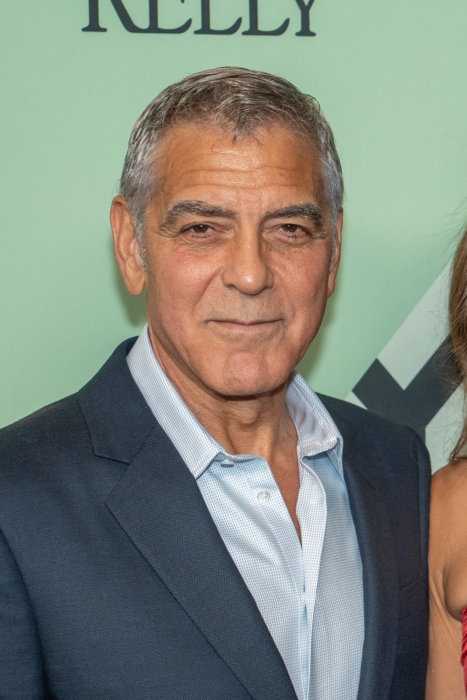 George Clooney at the 63rd annual New York Film Festival at Lincoln Center in 2025 for the film Jay Kelly