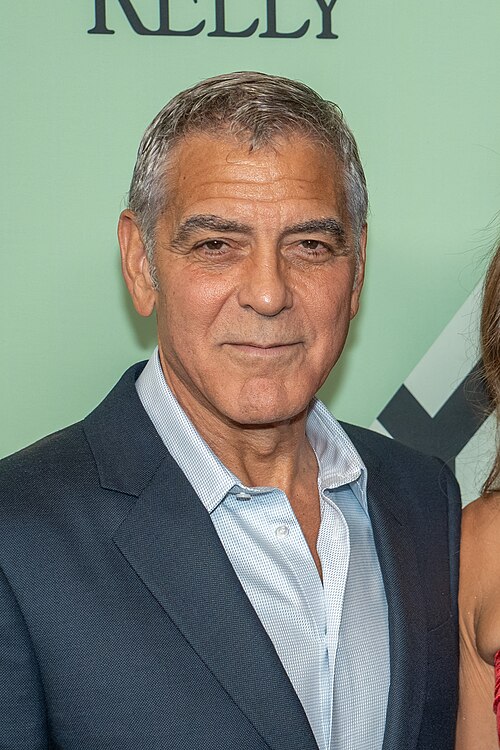 George Clooney at the 63rd annual New York Film Festival at Lincoln Center in 2025 for the film Jay Kelly