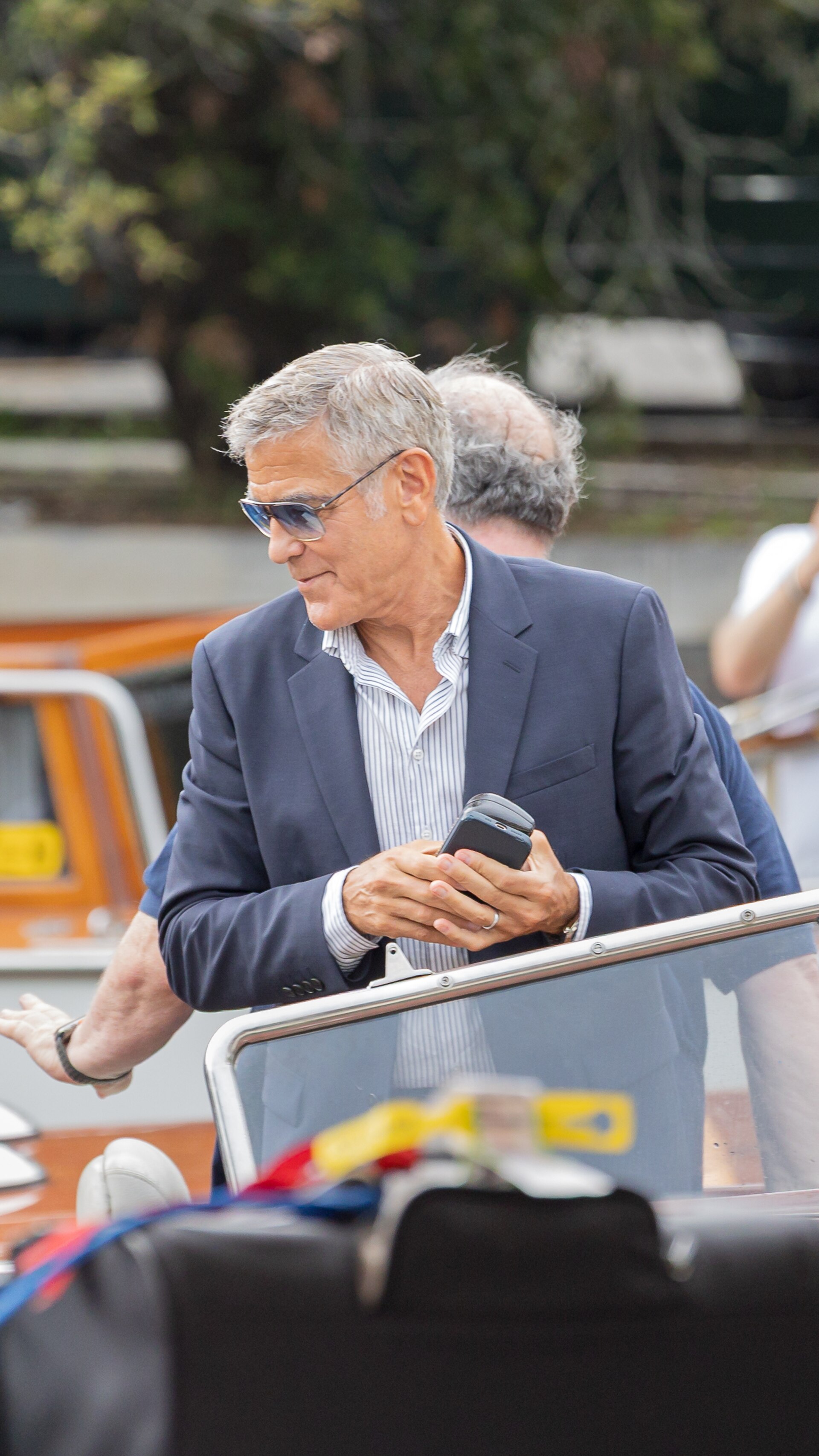 George Clooney, Actor, at 82nd Venice International Film Festival in Venice, Italy for the film Jay Kelly.