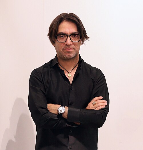 Georges Yammine, violinist and photographer, at Volta Basel 2025