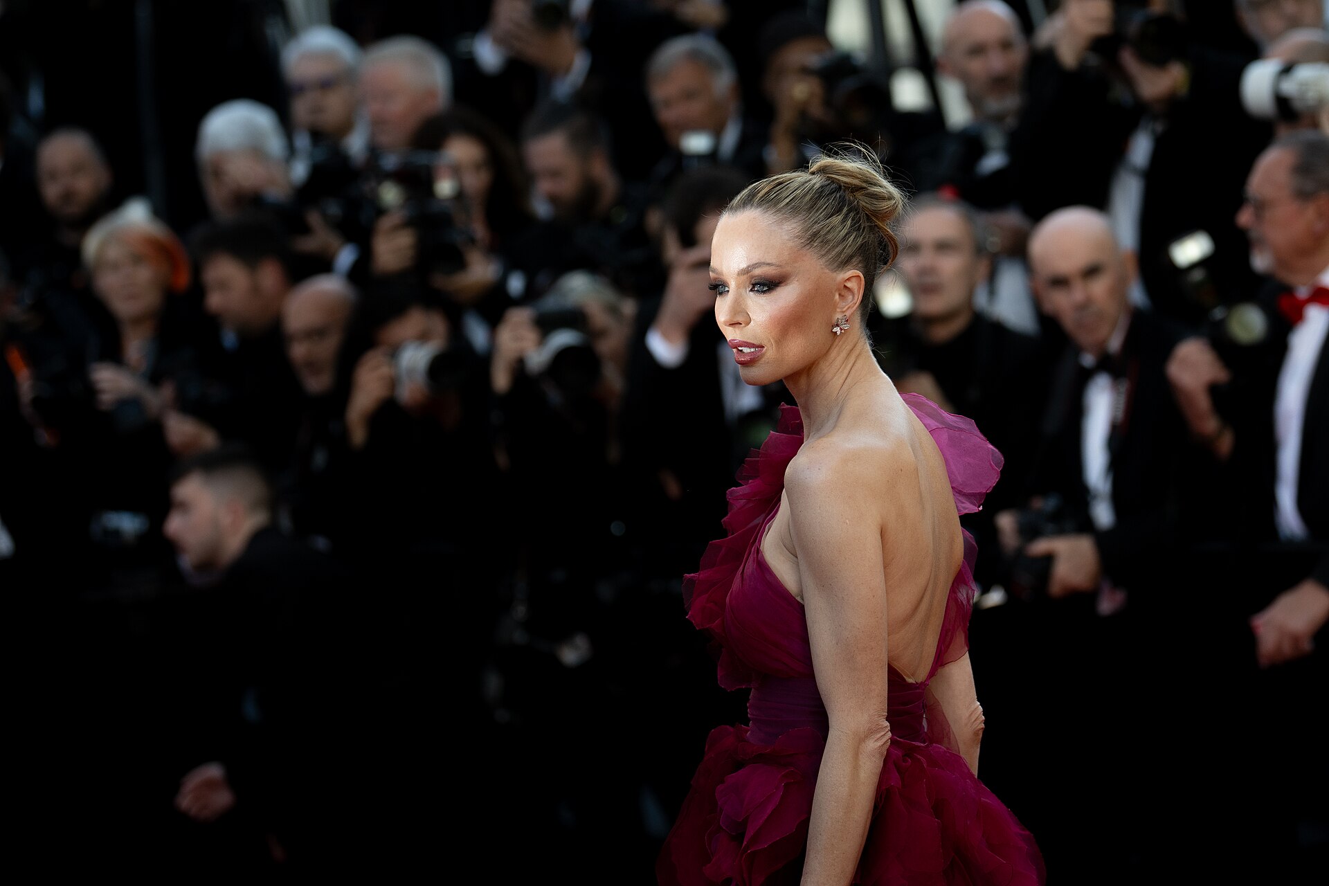 CANNES, FRANCE - 20 MAY 2025: Georgina Chapman attends the "Vie Privée" (A Private Life) red carpet at the 78th annual Cannes Film Festival