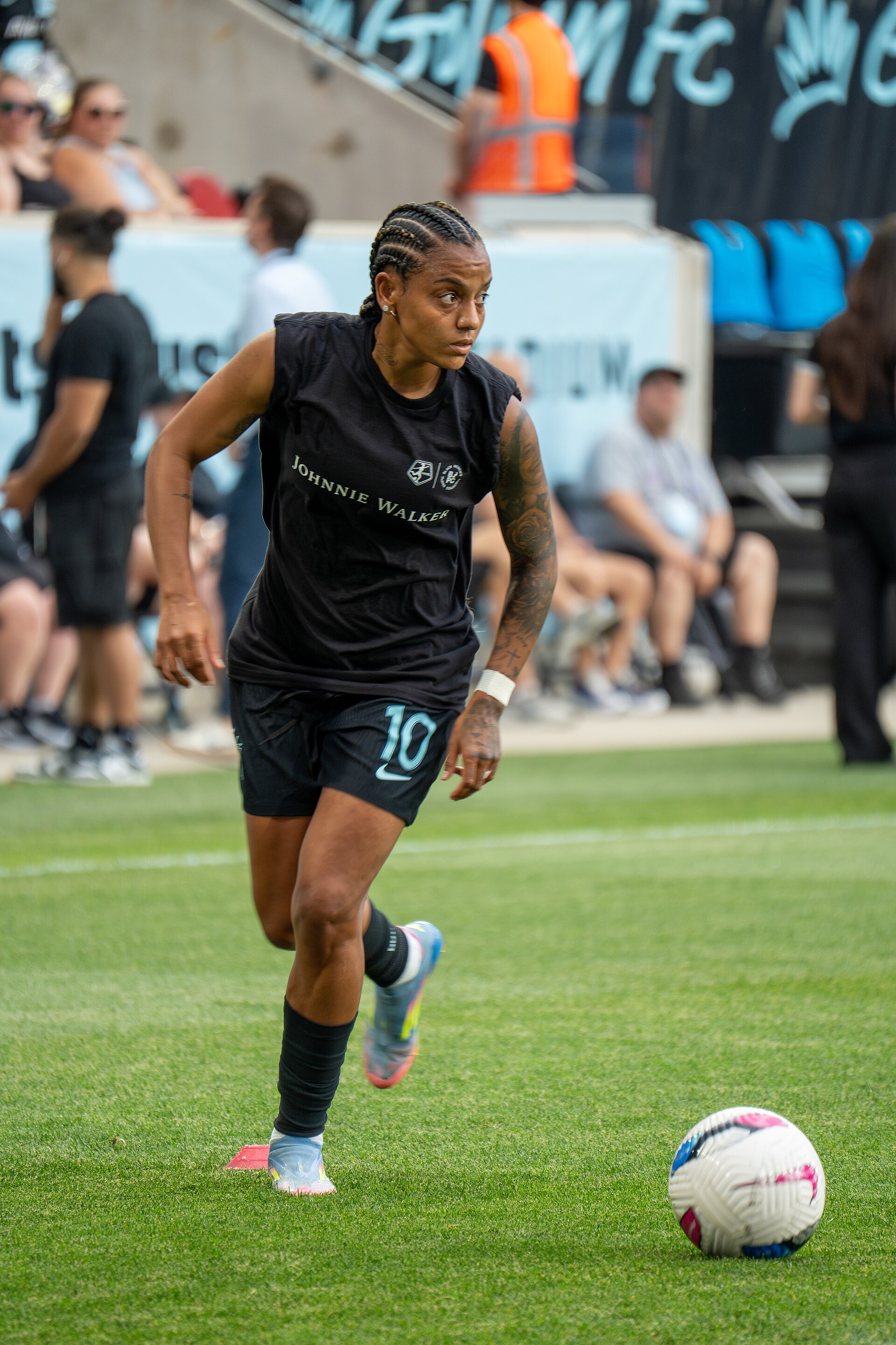 Geyse during Gotham FC vs Bay FC on 6.21.25