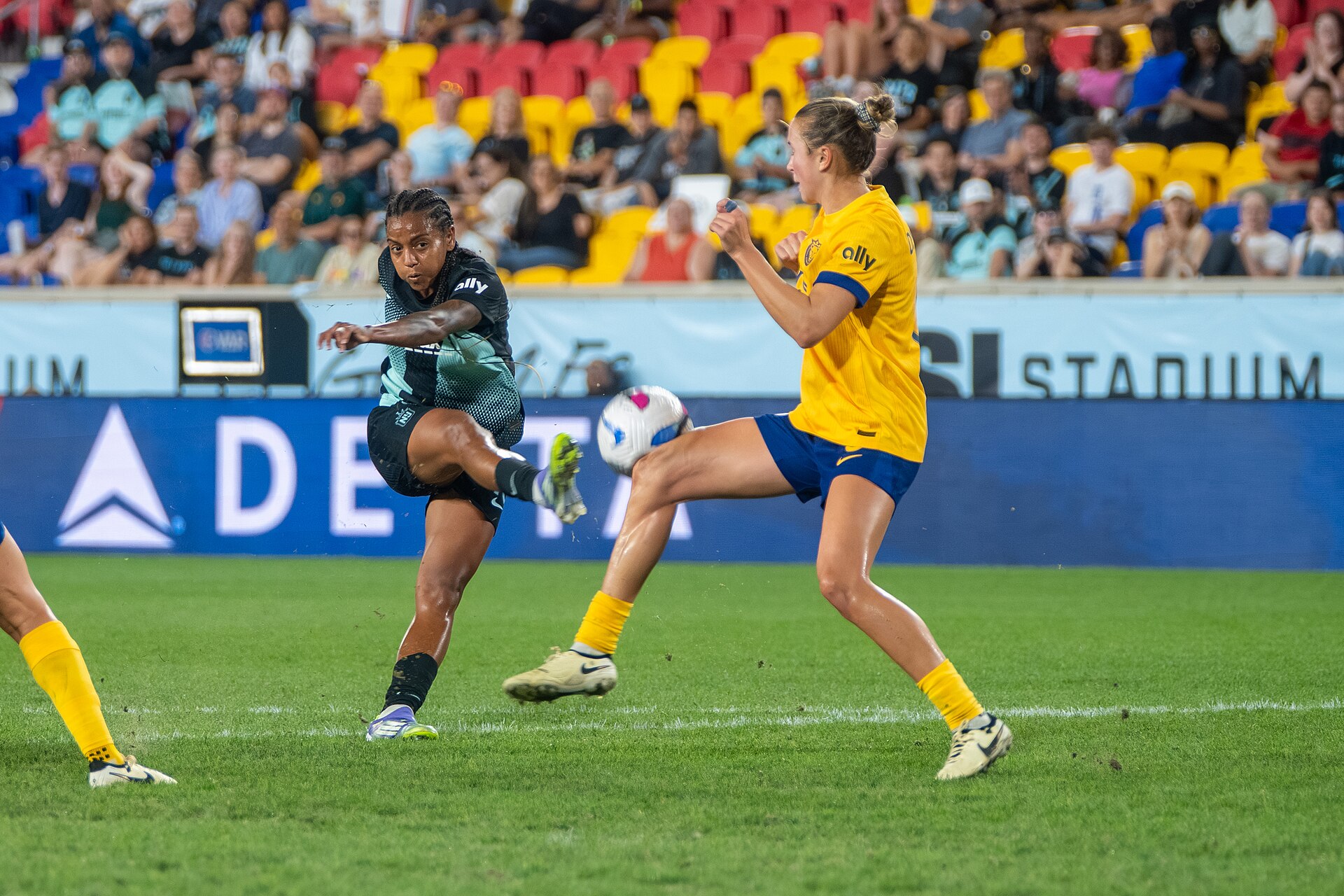 Geyse during Gotham FC vs Utah Royals on 23 Aug 2025