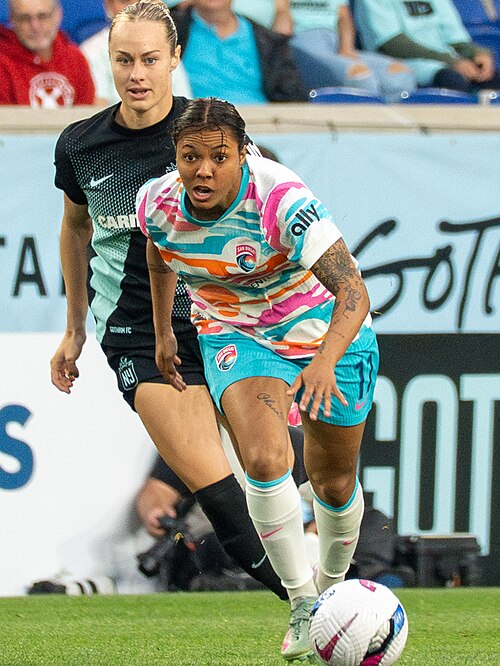 Gia Corley during Gotham FC vs San Diego Wave on 5.16.25