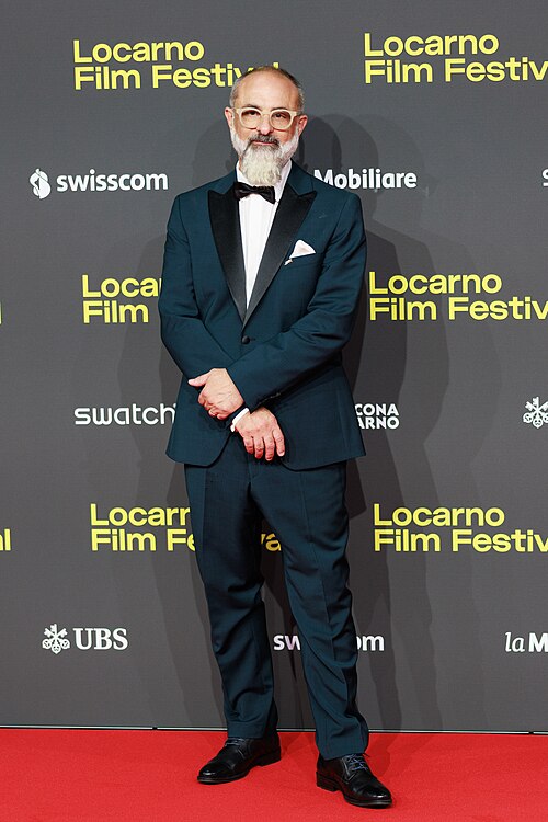 Giona A. Nazzaro  attends the "Le Pays d'Arto" red carpet during the 78th Locarno Film Festival on August 06, 2025 in Locarno, Switzerland.
