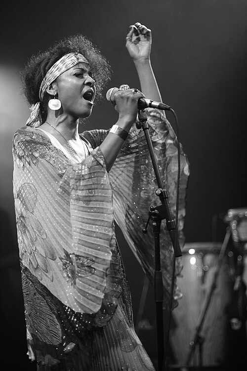 Gizelle Smith en concert. 2012.