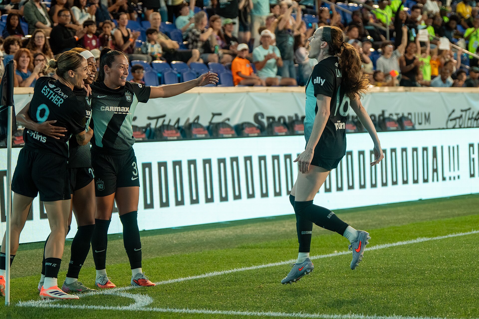 Gotham FC during Gotham FC vs Portland Thorns FC on 26 Sep 2025