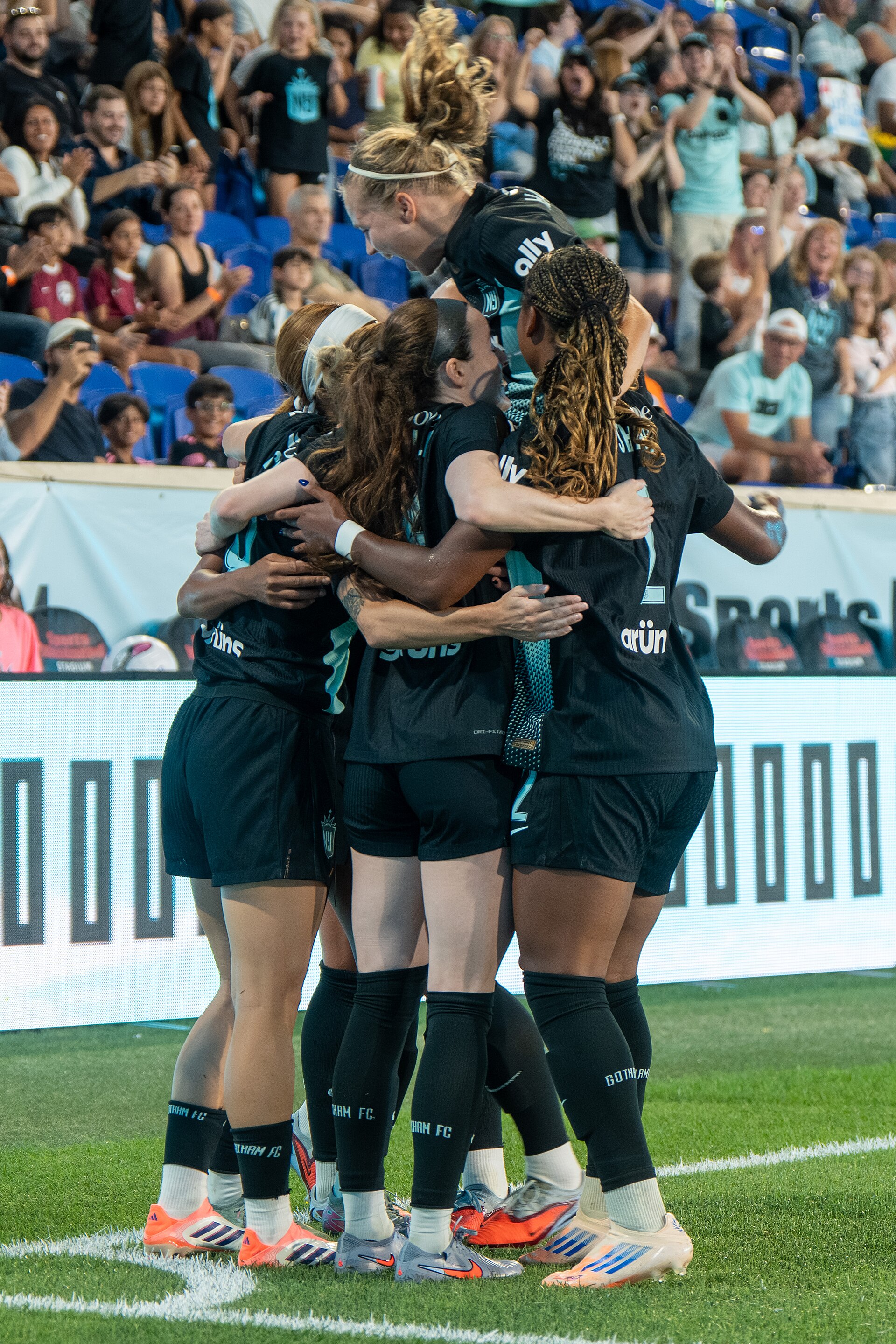 Gotham FC during Gotham FC vs Portland Thorns FC on 26 Sep 2025