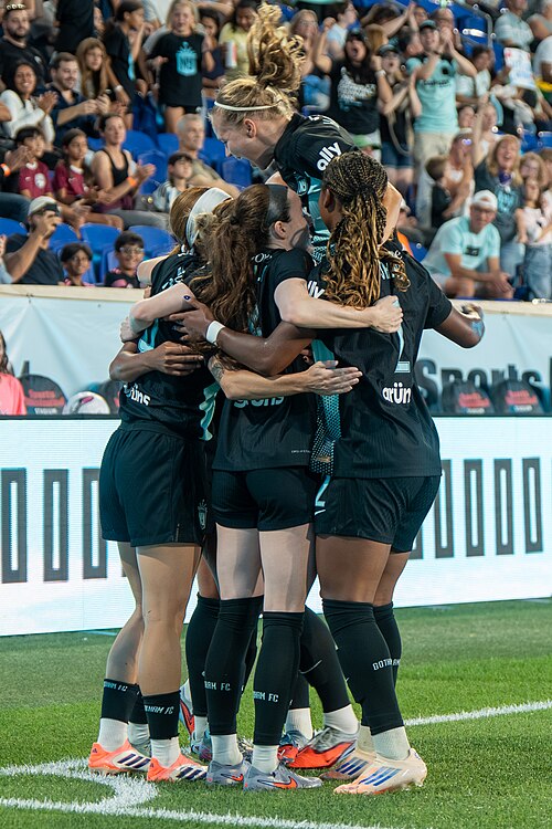 Gotham FC during Gotham FC vs Portland Thorns FC on 26 Sep 2025