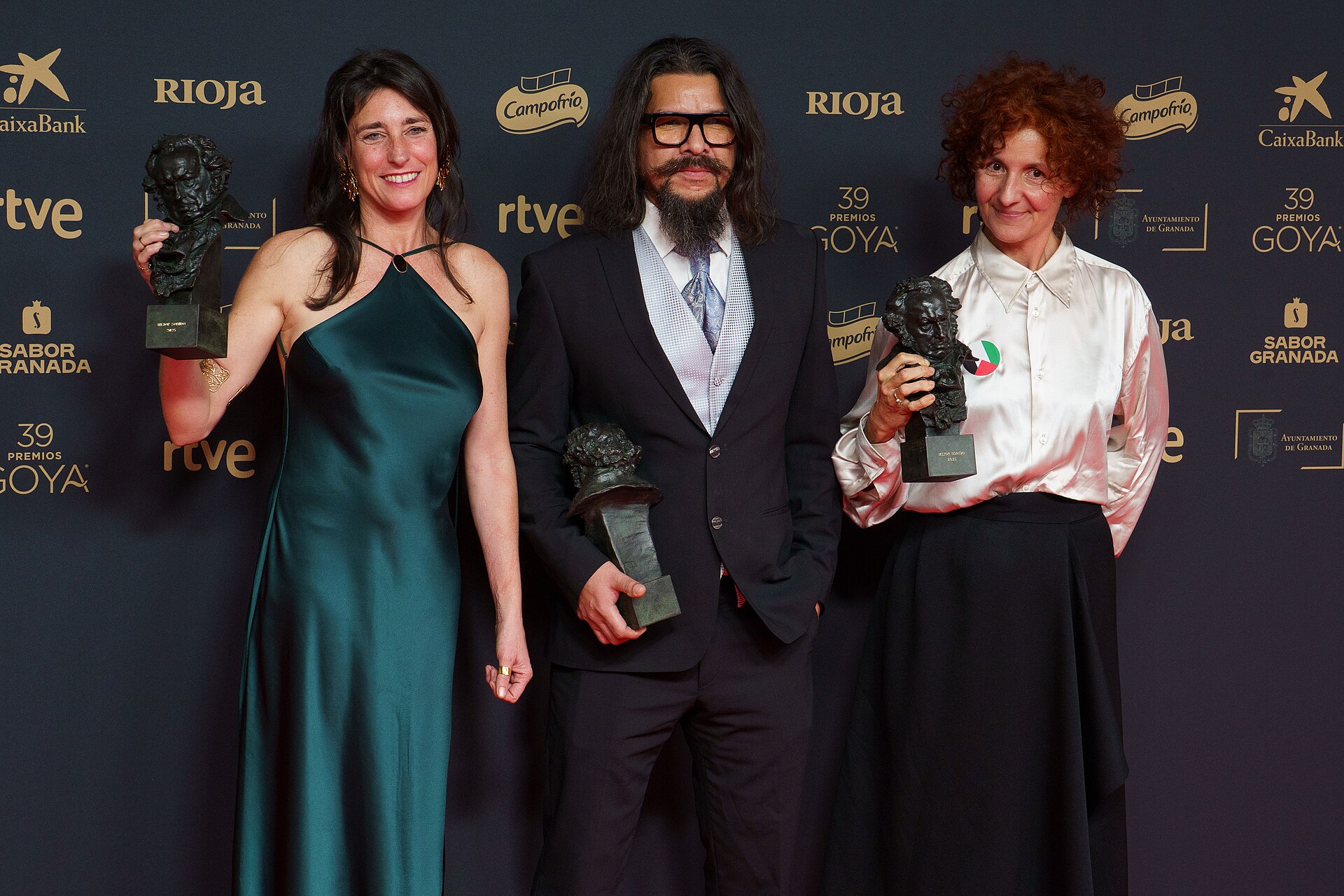 Carlos Apolinario on the red carpet of the Goya Awards held in Granada in 2025