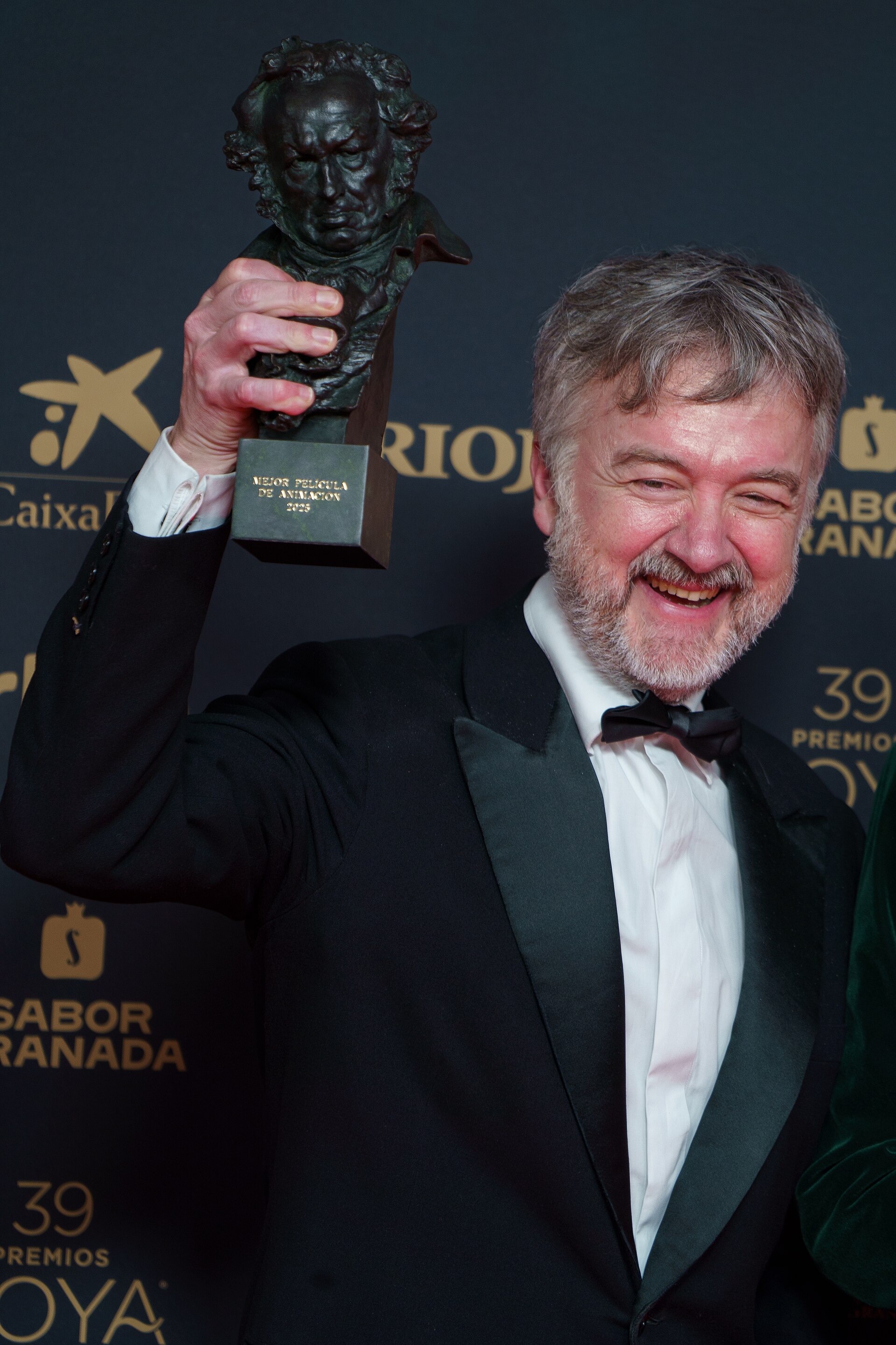 Edmon Roch on the red carpet of the Goya Awards held in Granada in 2025