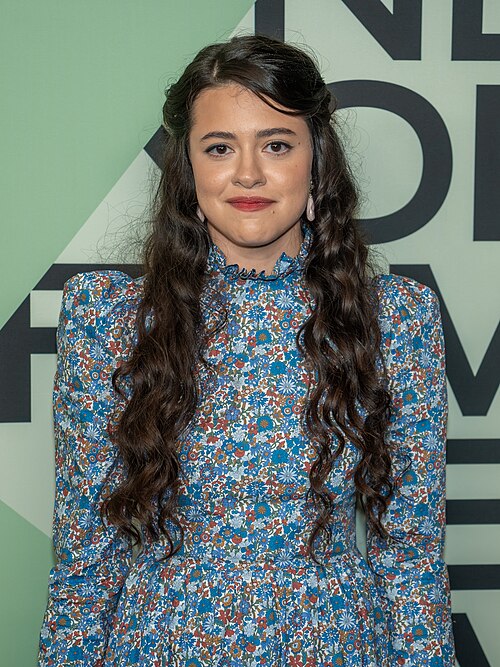 Grace Edwards at the 63rd annual New York Film Festival at Lincoln Center in 2025 for the film Jay Kelly