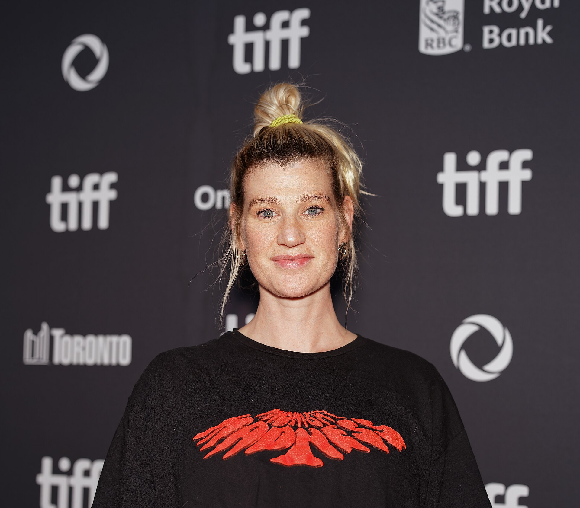 Grace Glowicki, Writer, Director, Producer, Actor, at the 2025 Toronto International Film Festival (TIFF) for the movie Dead Lover.
