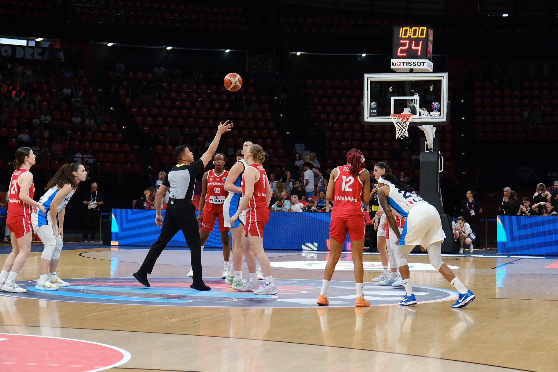 Greece vs Switzerland FIBA EuroBasket Women 2025 20250618