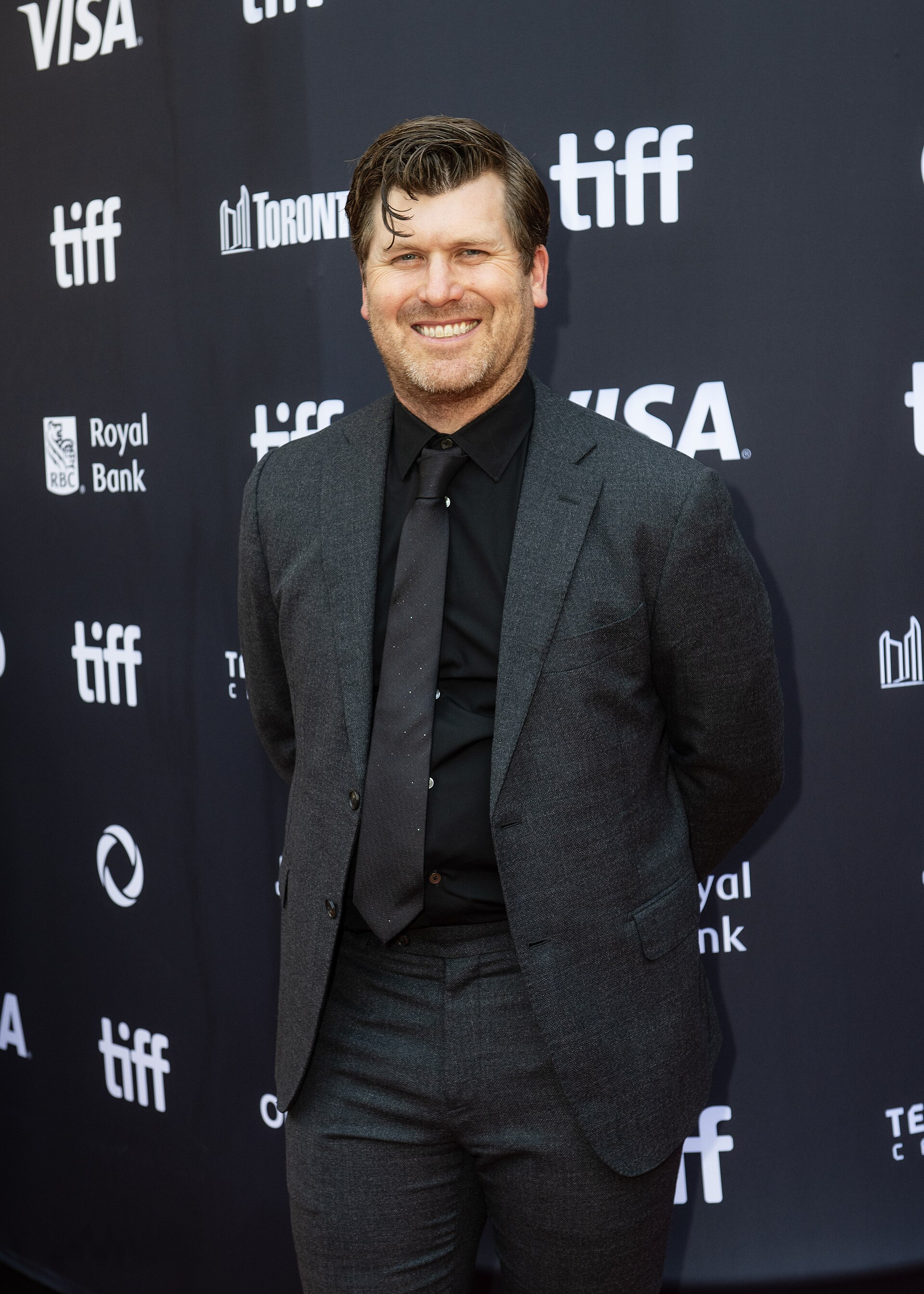 Greg Kwedar attends a screening of "Train Dreams" at the 2025 Toronto International Film Festival
