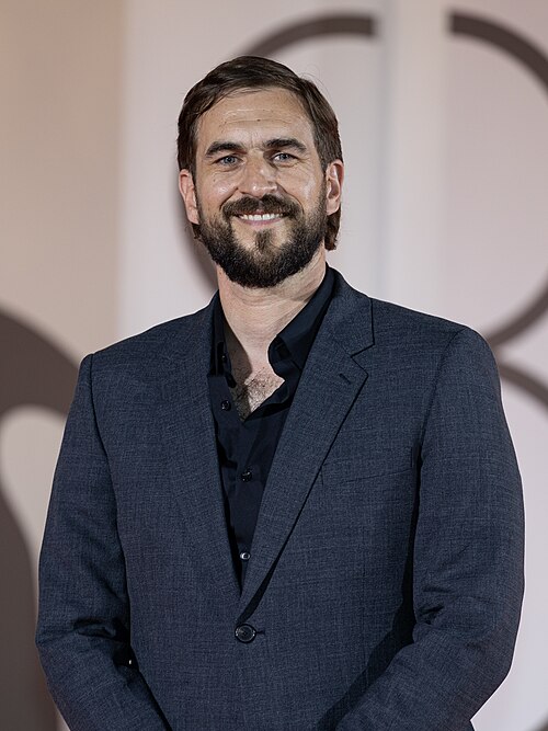 Actor Guillaume Duhesme at the 2024 Venice Film Festival