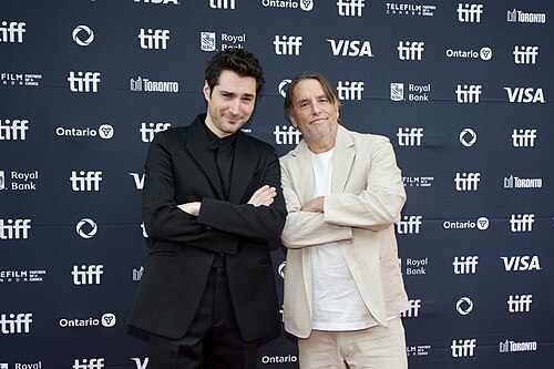 Guillaume Marbeck and Adrien Rouyard attend "Nouvelle Vague" Screening