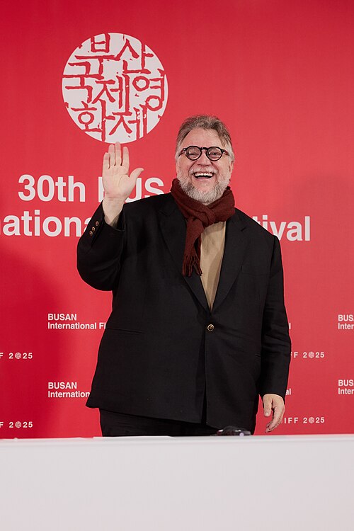 Guillermo del Toro, director, at the 30th Busan International Film Festival in Busan, South Korea in 2025