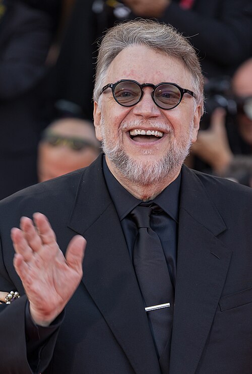 Guilliermo Del Toro, Director, at 82nd Venice International Film Festival in Venice, Italy for the film Frankenstein.