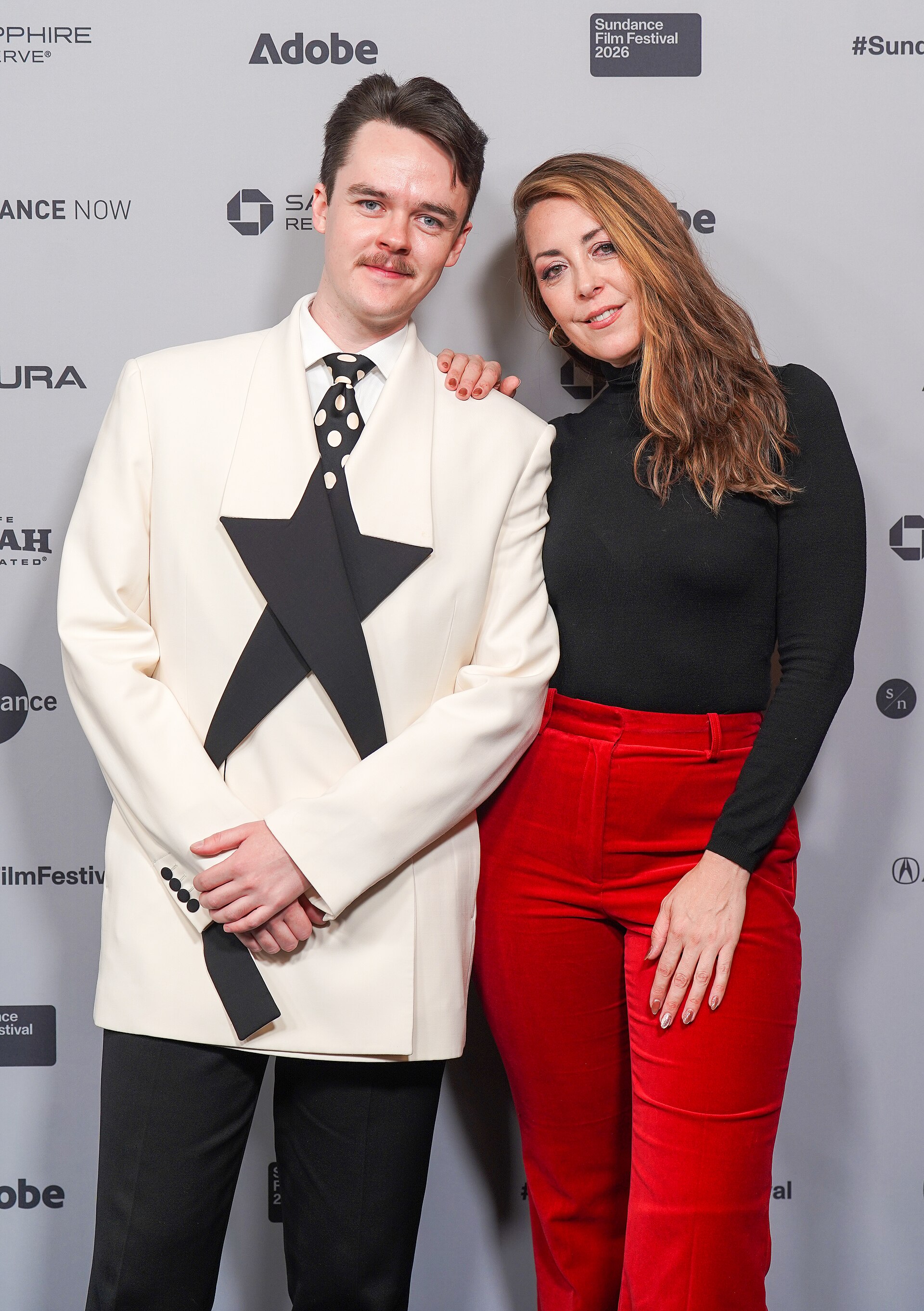 Gus O'Brien Cavanough and Bernadette Murray, Silenced editors at the 2026 Sundance Film Festival