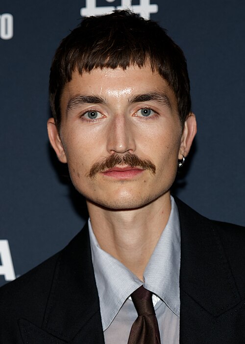 Gustav Lindh at the 2024 Toronto International Film Festival (TIFF) for the mini-series Trolösa (Faithless).