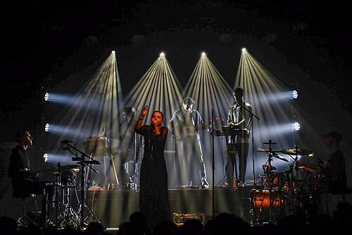 HÆLOS performing at Heaven in London in 2016