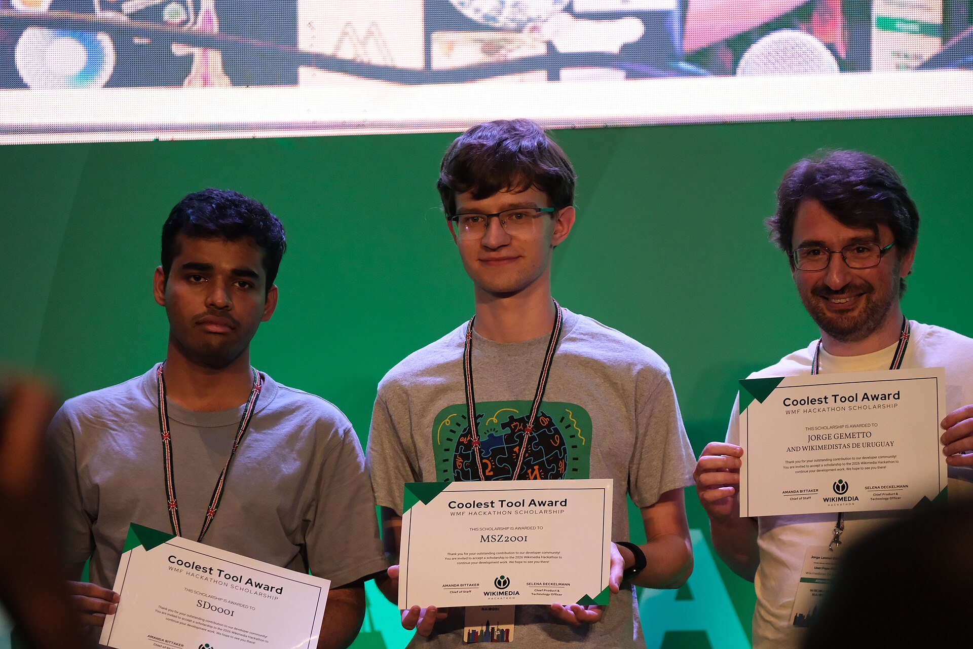 Hackathon Showcase and the Coolest Tool Awards Session 20250809