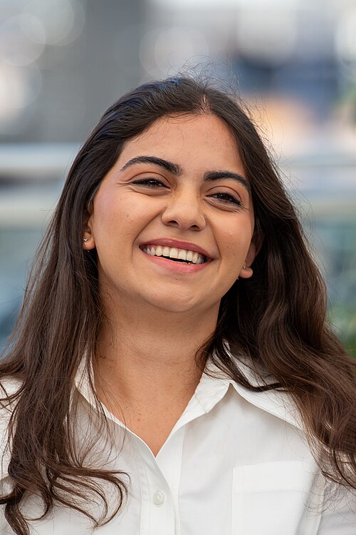 Hadis Pakbaten Smiling at 2025 Cannes Photocall