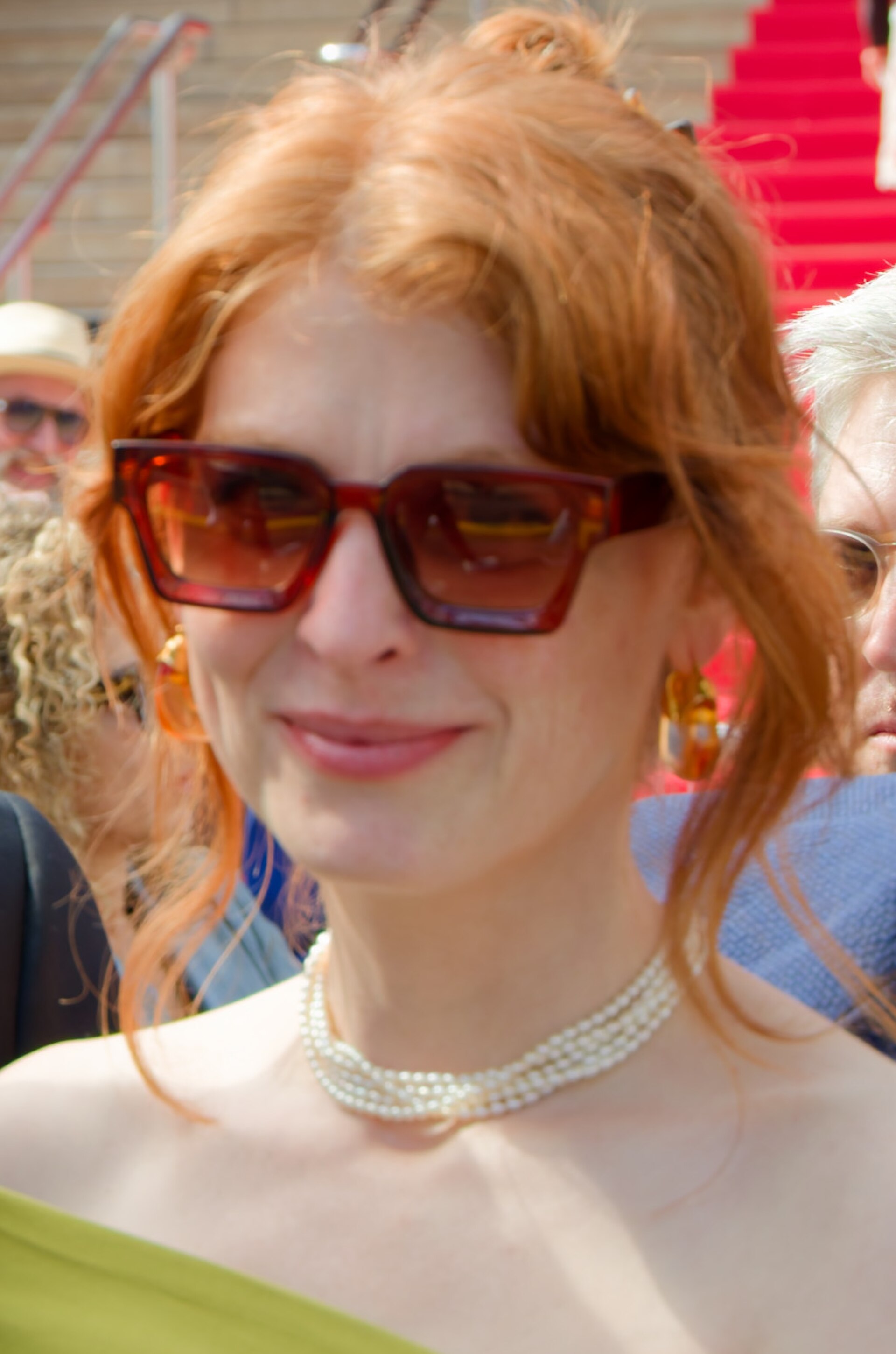 Hallie Cooper-Novack at the 2025 Cannes Film Festival premiere of The Plague.