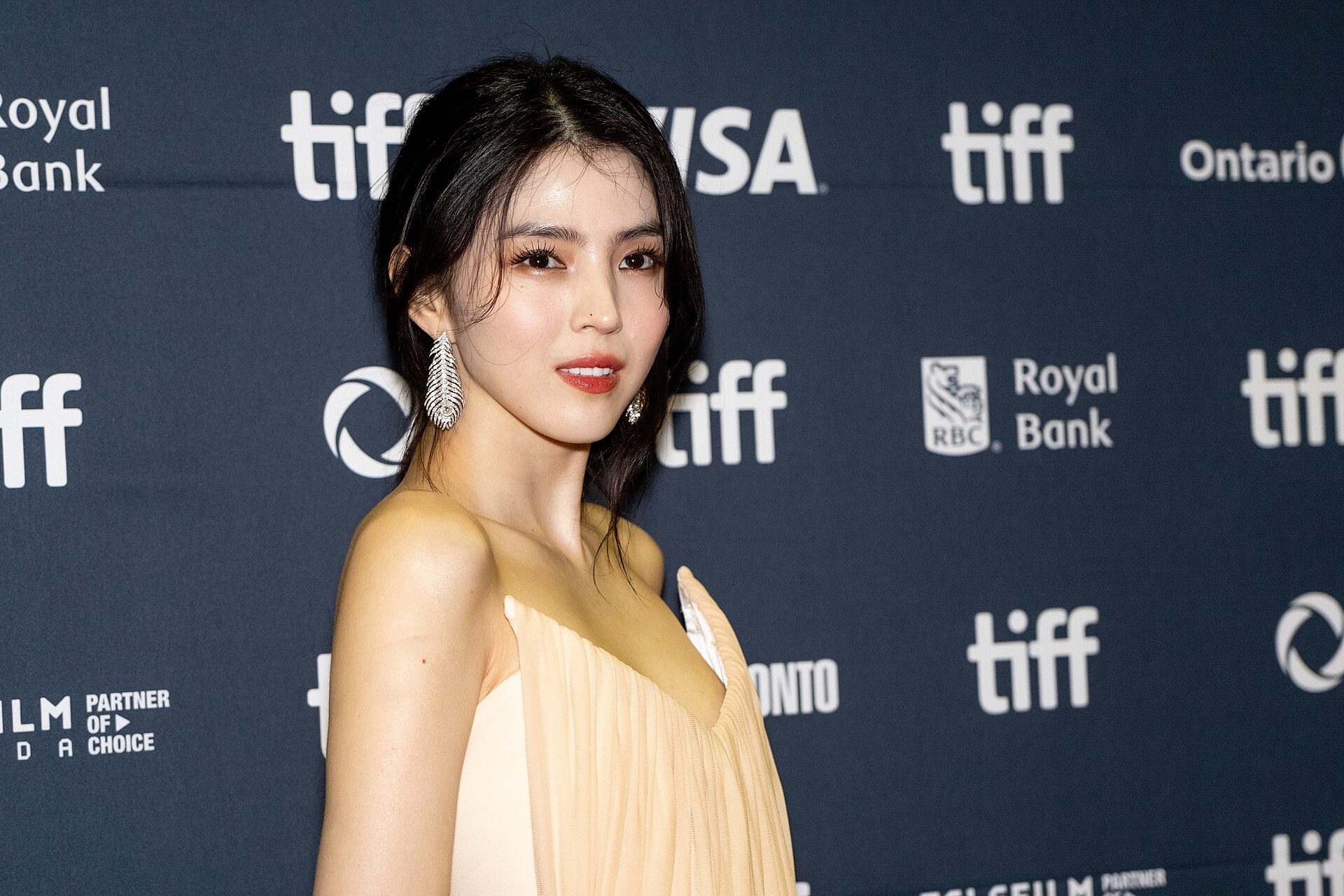Han So-Hee, actor, at the 2025 Toronto International Film Festival (TIFF) for the movie Project Y.