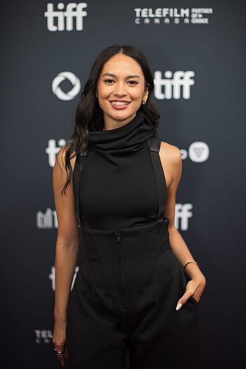 Hana Malasan, actor in the film 'Shadow Strays', at the 2024 Toronto International Film Festival