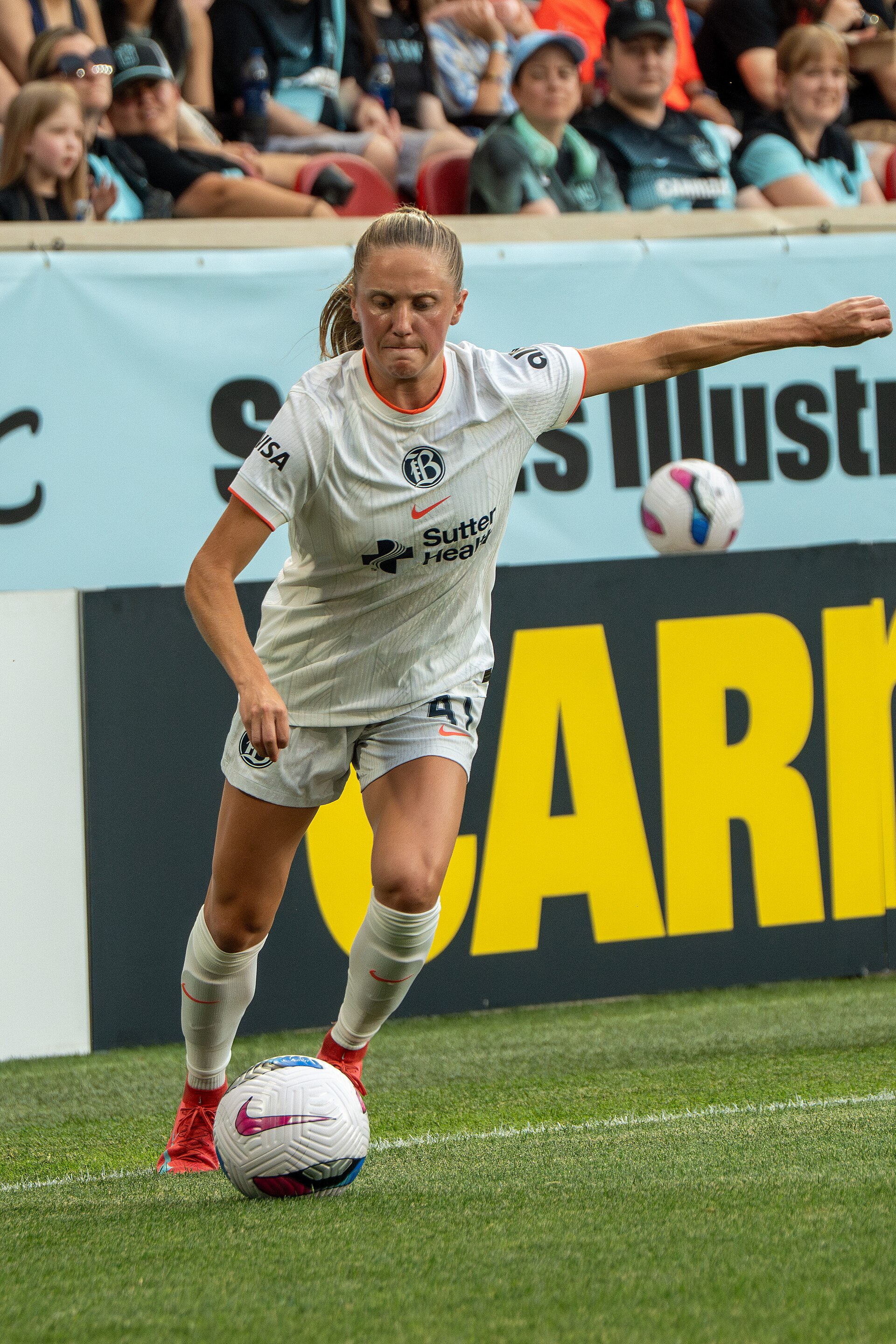 Hannah Bebar during Gotham FC vs Bay FC on 6.21.25
