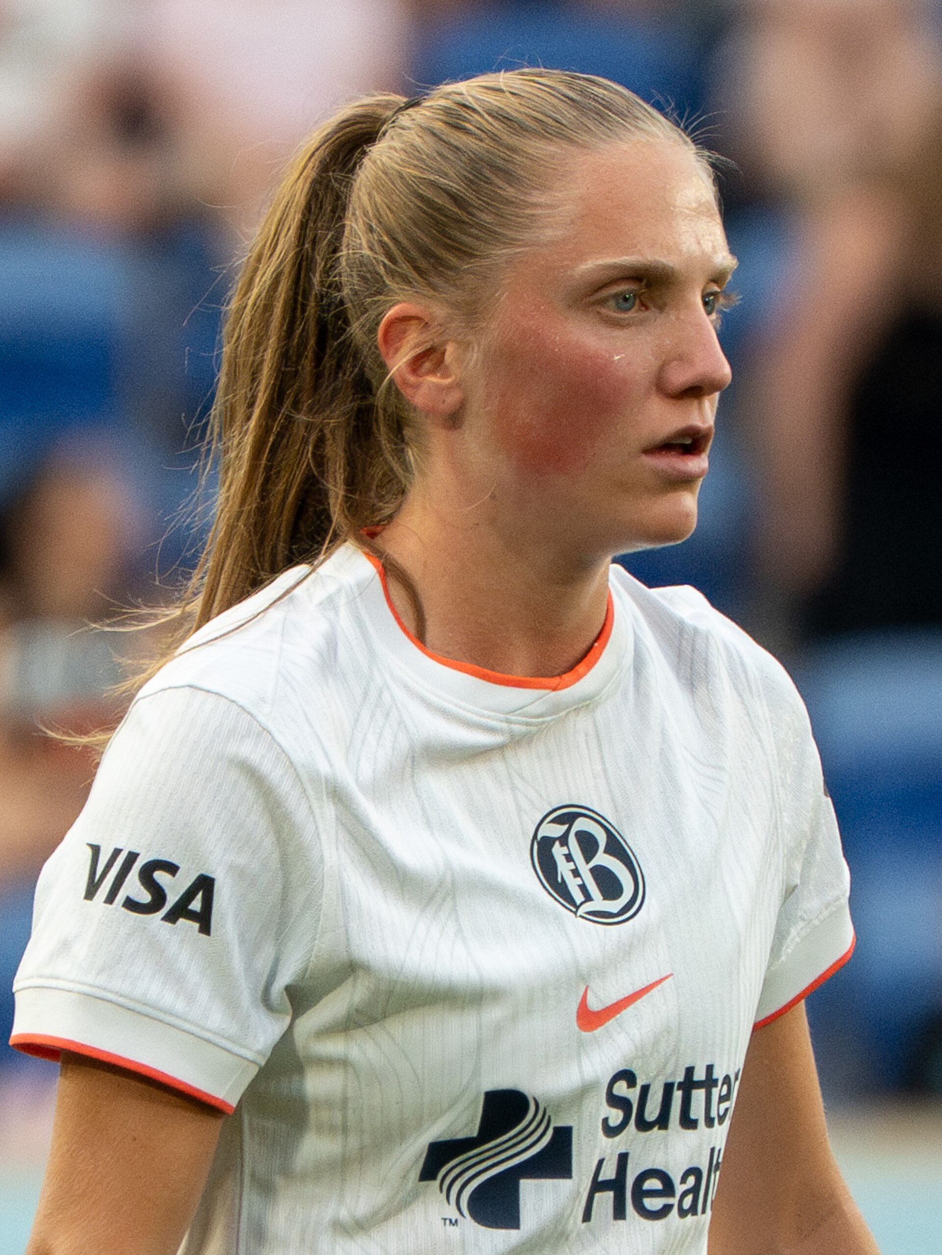 Hannah Bebar during Gotham FC vs Bay FC on 6.21.25